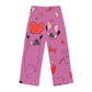 Puppy Love - Women's Pink Pajama Pants