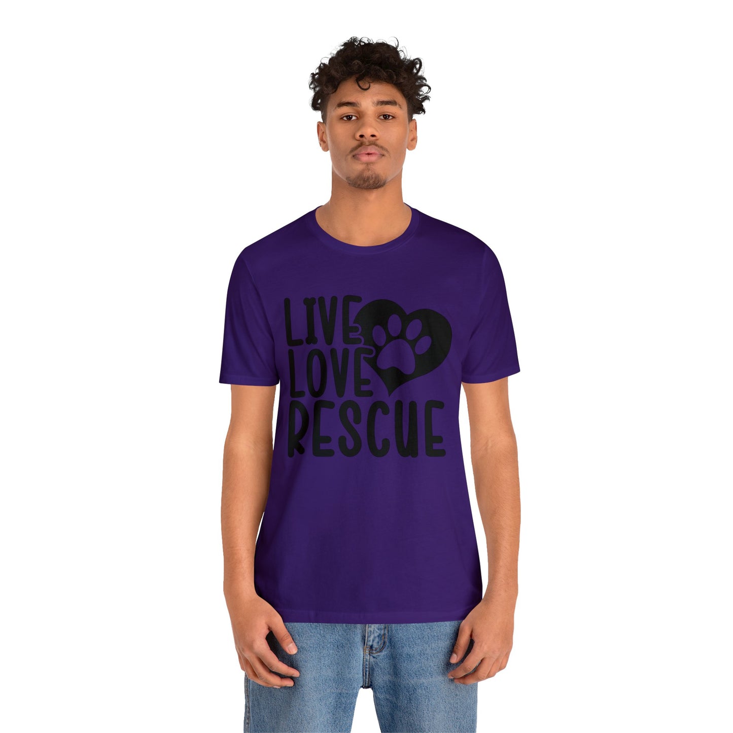 Live Love Rescue - Unisex Tshirt