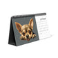 Peeking Dog Desktop Calendar (2024)