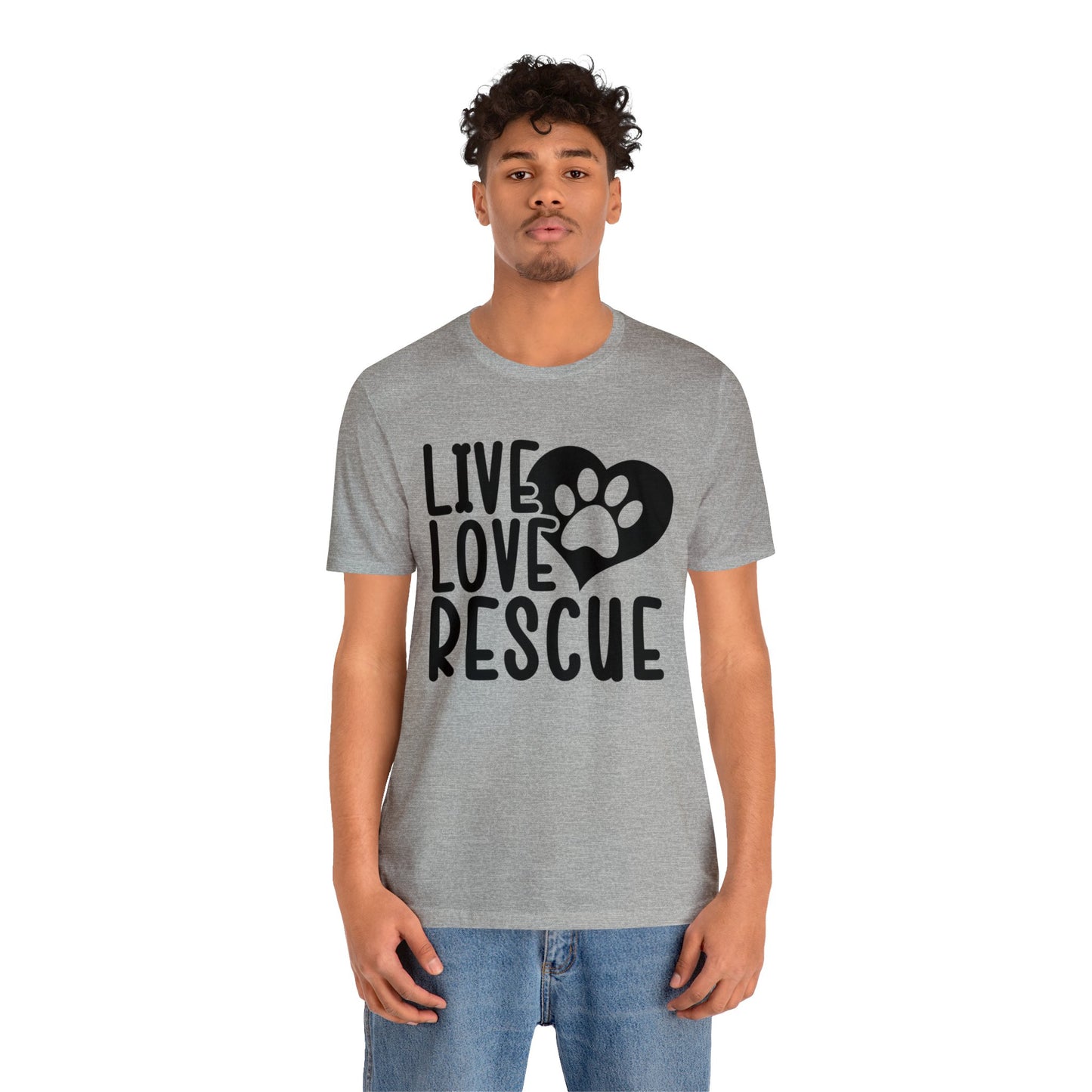 Live Love Rescue - Unisex Tshirt