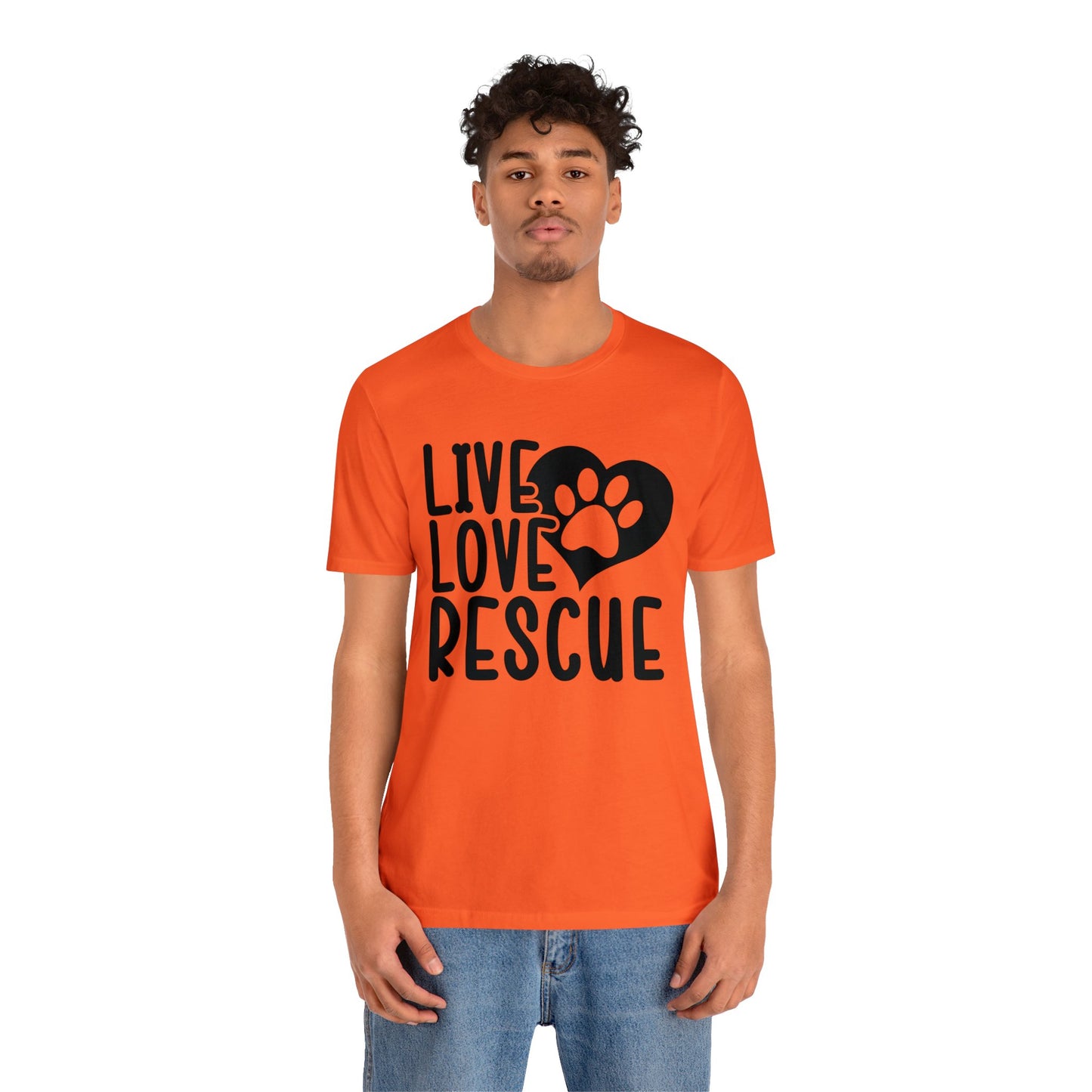 Live Love Rescue - Unisex Tshirt