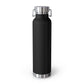 The Coolest Cat Daddy - Black 22oz Vacuum Insulated Bottle.