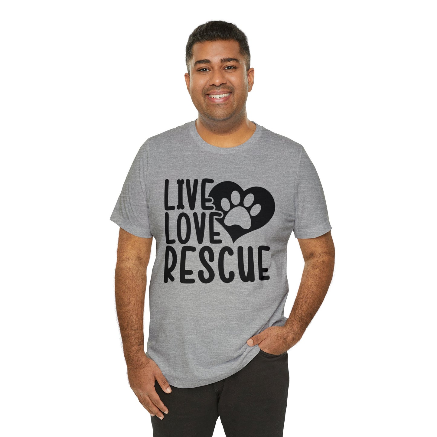 Live Love Rescue - Unisex Tshirt