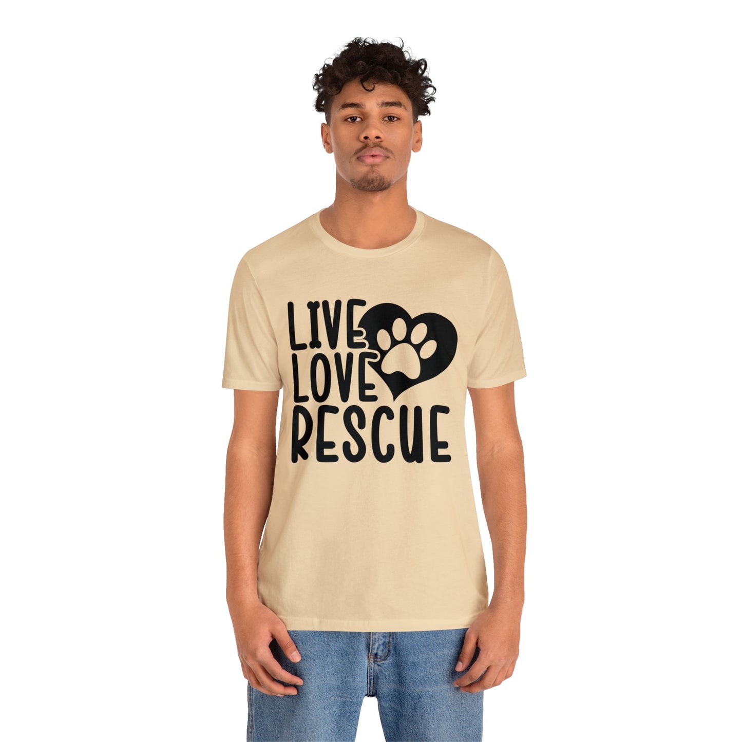 Live Love Rescue - Unisex Tshirt