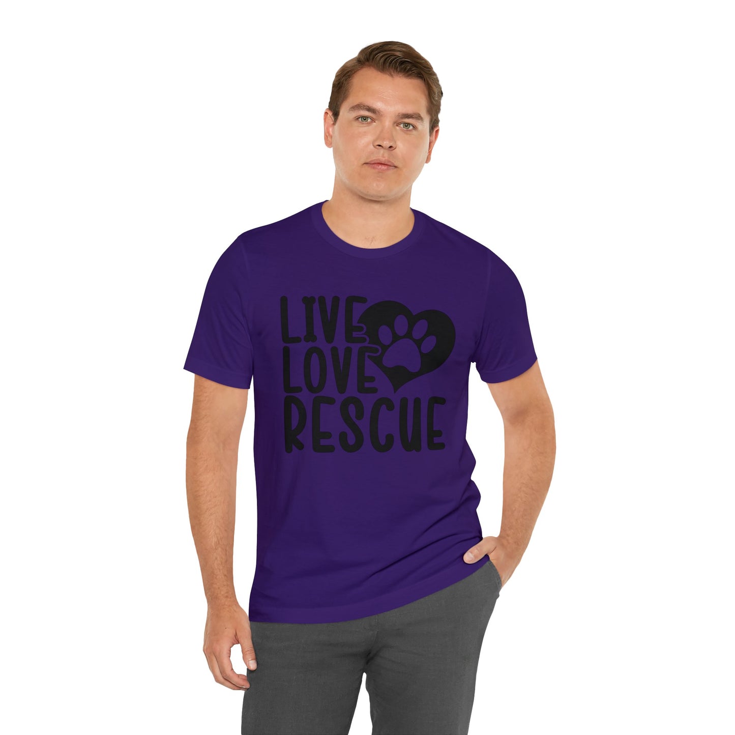 Live Love Rescue - Unisex Tshirt