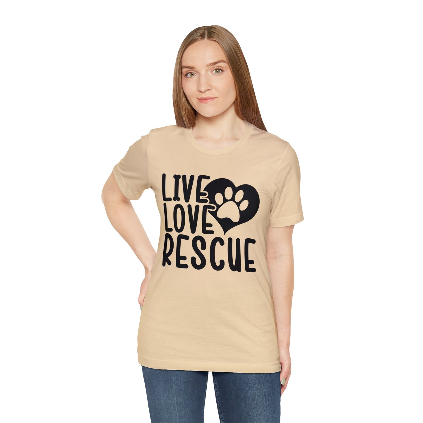 Live Love Rescue - Unisex Tshirt