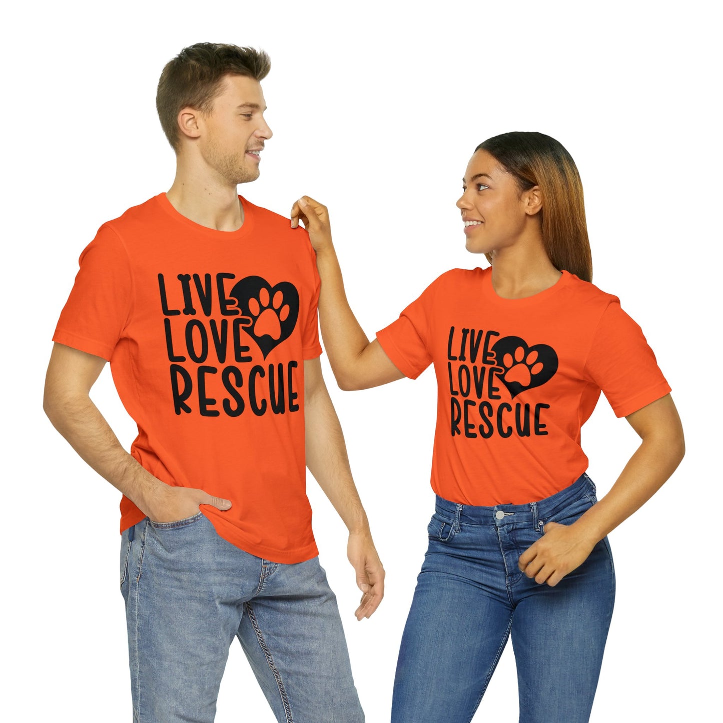 Live Love Rescue - Unisex Tshirt