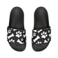 Paws And Bone - Black Custom Design Women's Slide Sandals