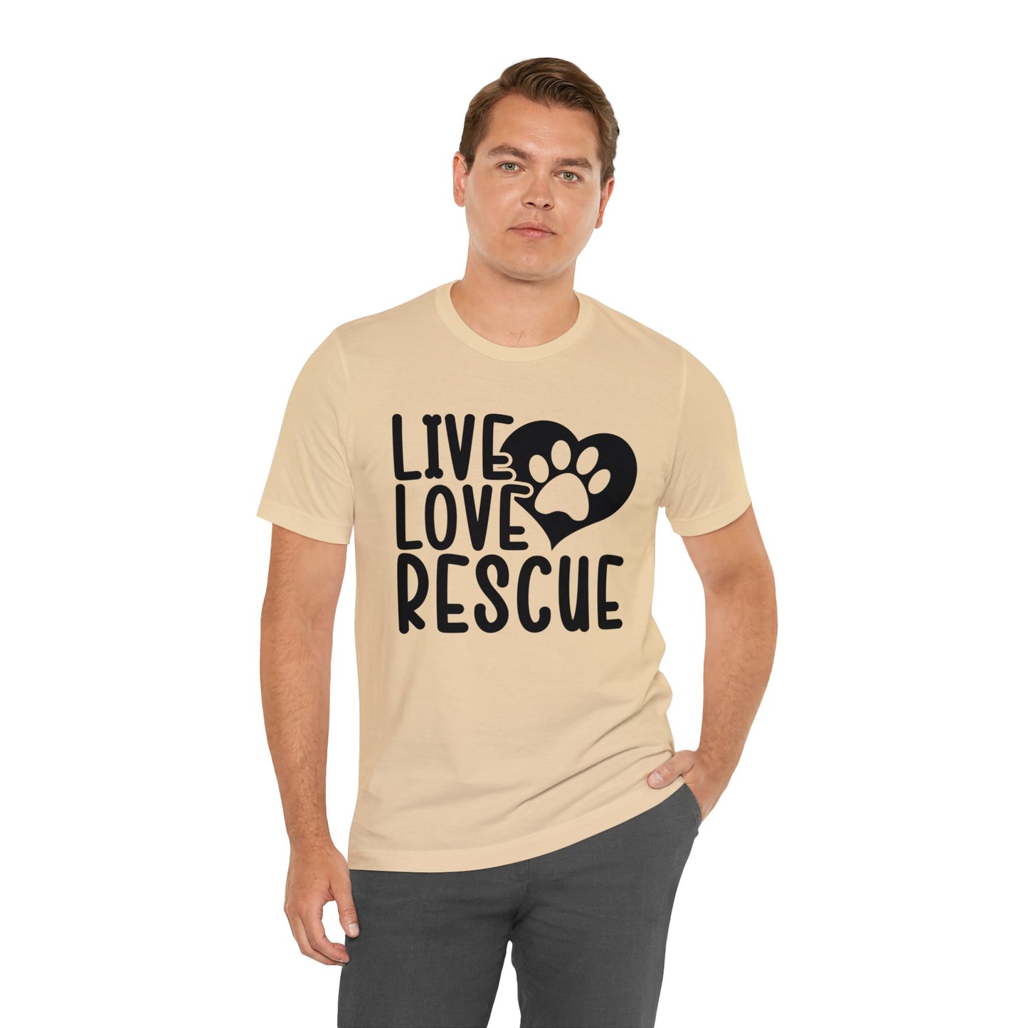 Live Love Rescue - Unisex Tshirt