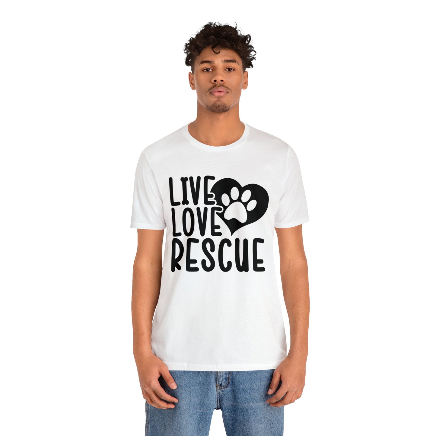 Live Love Rescue - Unisex Tshirt