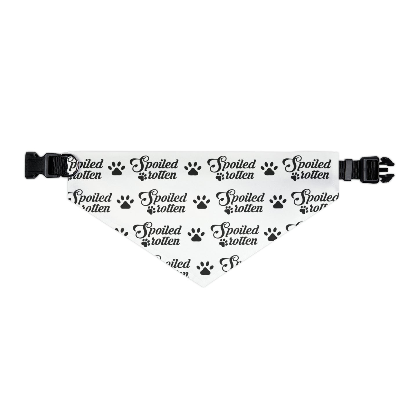 Spoiled Rotten - Pet Bandana Collar