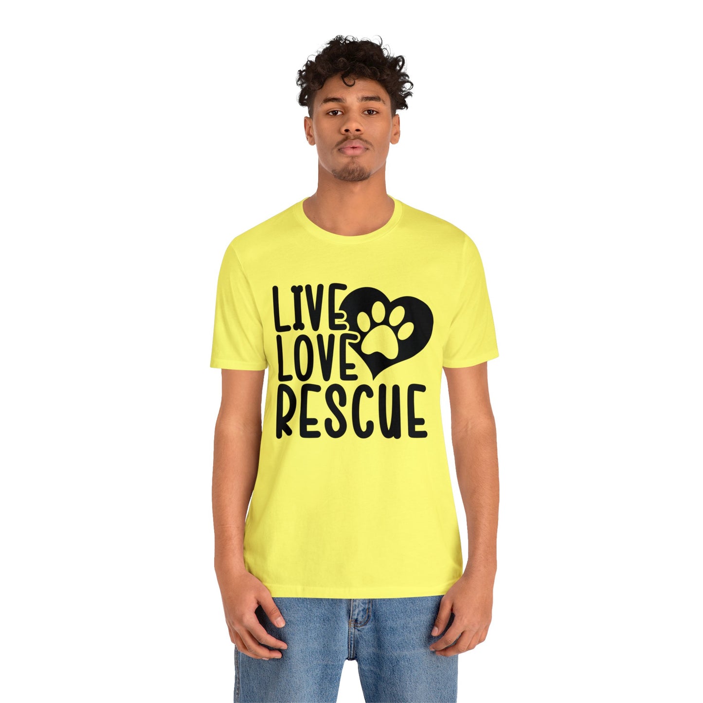 Live Love Rescue - Unisex Tshirt