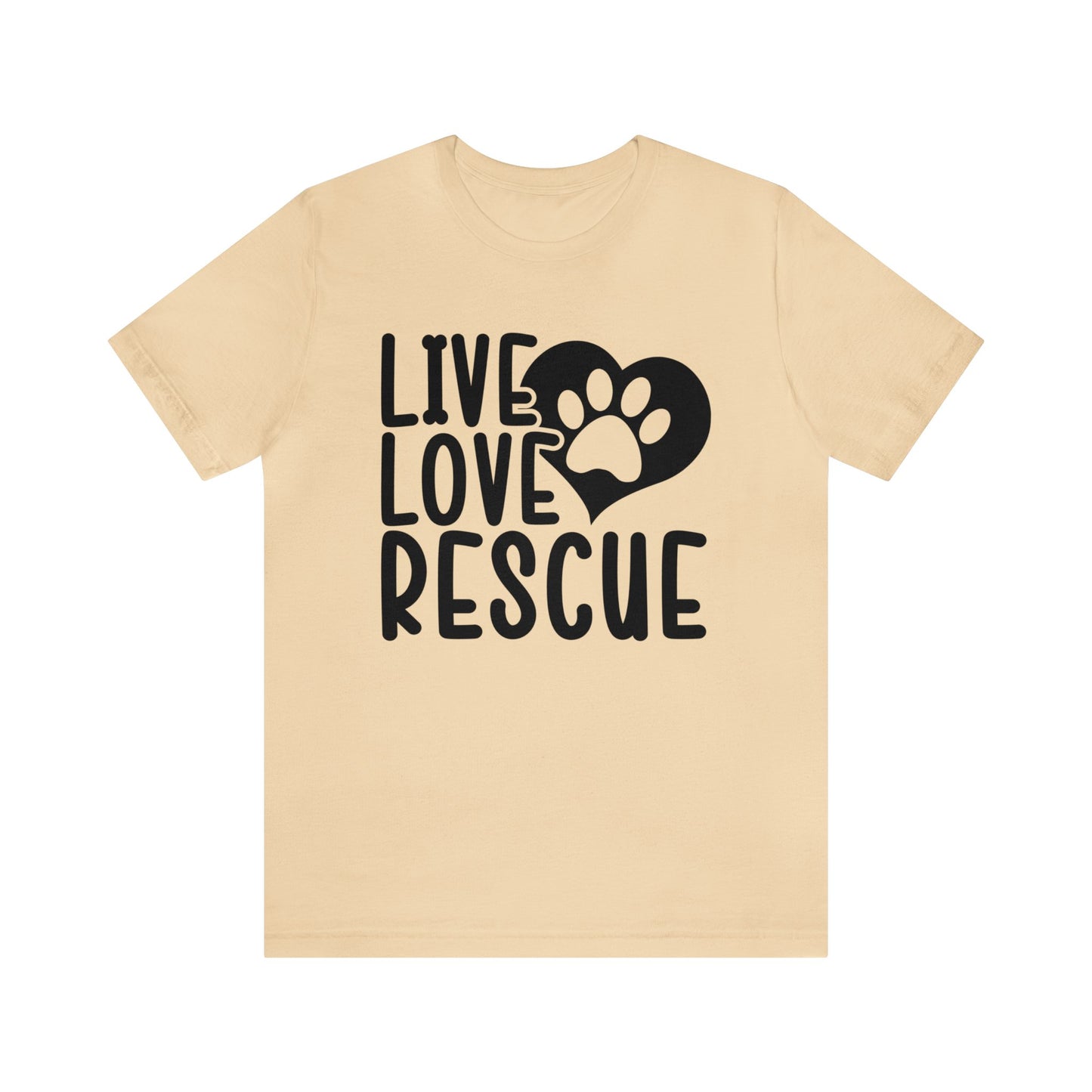 Live Love Rescue - Unisex Tshirt